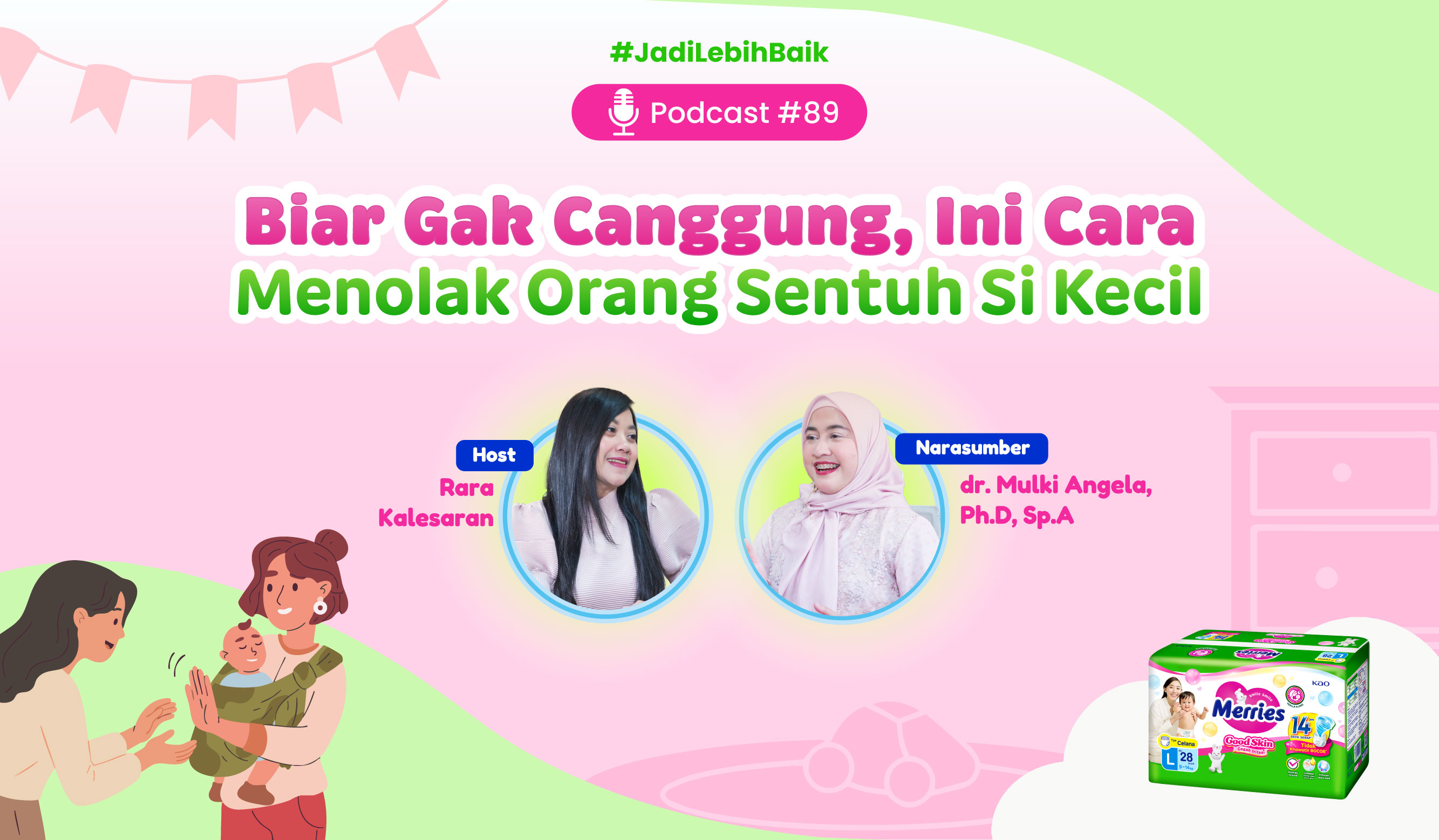 Biar Gak Canggung, Ini Cara Menolak Orang Sentuh Si Kecil